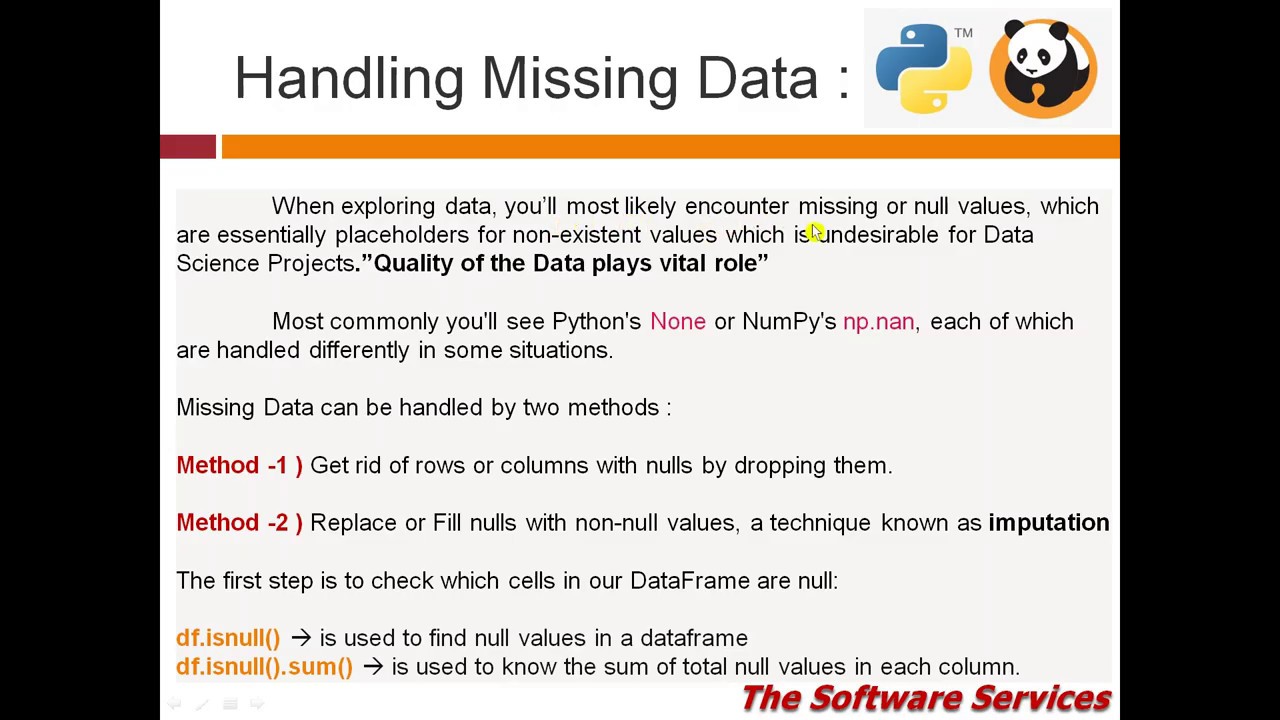 19 Handling Missing Data - YouTube