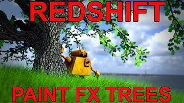 Redshift Paint FX Tree Tutorial