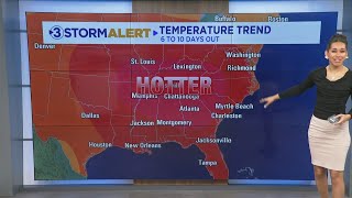Hannah Skye's midday Monday weather