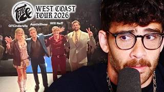 What Happened Last Night at the Final Fear& Show | HasanAbi Reacts
What Happened Last Night at the Final Fear& Show in LA - This is a FAN channel - edited by me (HasanAbi Reacts).
You can find Hasan Live everyday at https://www.twitch.tv/hasanabi
Main Links to Hasan:
Youtube: https://www.youtube.com/@HasanAbi
Twitter: https://twitter.com/hasanthehun
Instagram: https://www.instagram.com/hasandpiker/
Tiktok: https://www.tiktok.com/@hasandpiker
If you would like a video to be removed due to copyright please email Hasannzfan@gmail.com
Subscribe to see more clips, news, memes, shorts and reacts 7 days a week!
#hasanabi #hasanabireacts #willneff #austinshow #qtcinderella #fearand #ludwig #cenkuygur #tyt #twitch #hasanpiker #twitchclips What Happened Last Night at the Final Fear& Show | HasanAbi Reacts