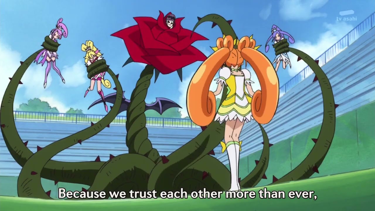 DokiDoki! PreCure - Cure Rosetta Vs Marmo Beast - YouTube