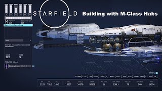 STARFIELD | Building with M-Class Habs #starfield #starfieldgame #mods
