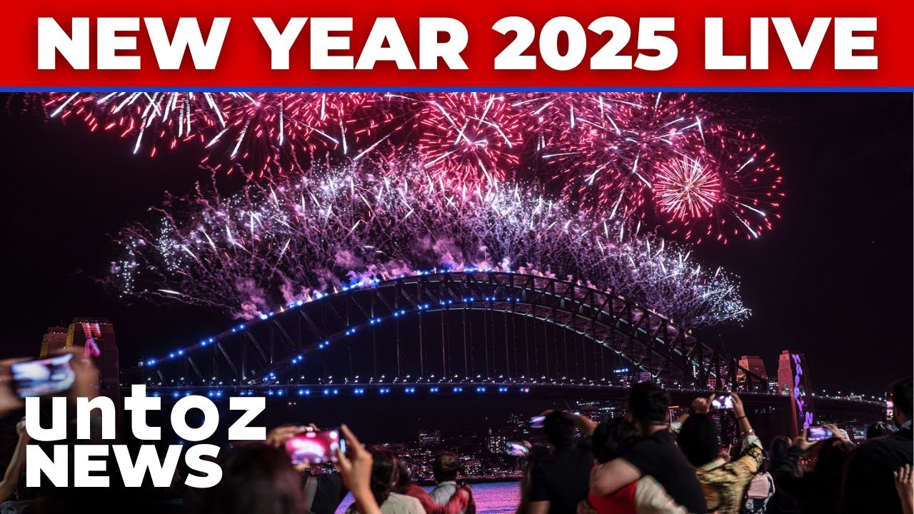 New Year 2025 LIVE: Celebrations and Fireworks around the world | PART ...