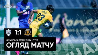 УПЛ. 3-й тур. Минай - СК Днепр-1. Перший традиційний.