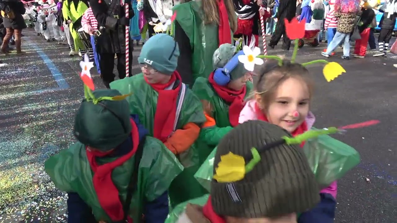 Schuelfasnacht 2026 Umzug Oberwil laV