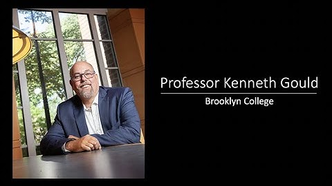 Prof. Kenneth Gould: Green Gentrification, Environmental Inequality, and Economic Prosperity