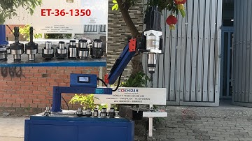 MÁY TA RÔ CẦN ĐIỆN SERVO ET-36-1350 UNIFAST TARO M36, M33, M30, M27, M24, M22, M20, M18, M16, M14,12