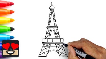 How To Draw the Eiffel Tower