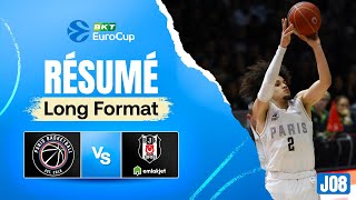 Paris vs Besiktas- Résumé Long Format - EuroCup J08