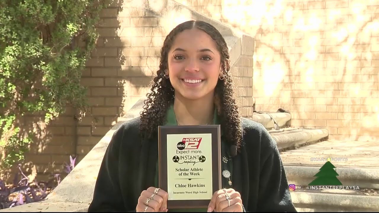 Scholar Athlete of the Week Chloe Hawkins, Incarnate Word High School