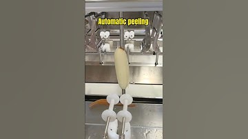 Automatic peeling.#machine #industrial #factory #automation #peeling #robot #palletizing