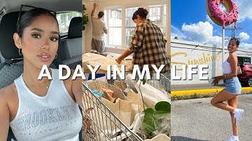 RANDOM SUMMER DAY IN MY LIFE *grwm, running errands, home decor updates & Ikea haul