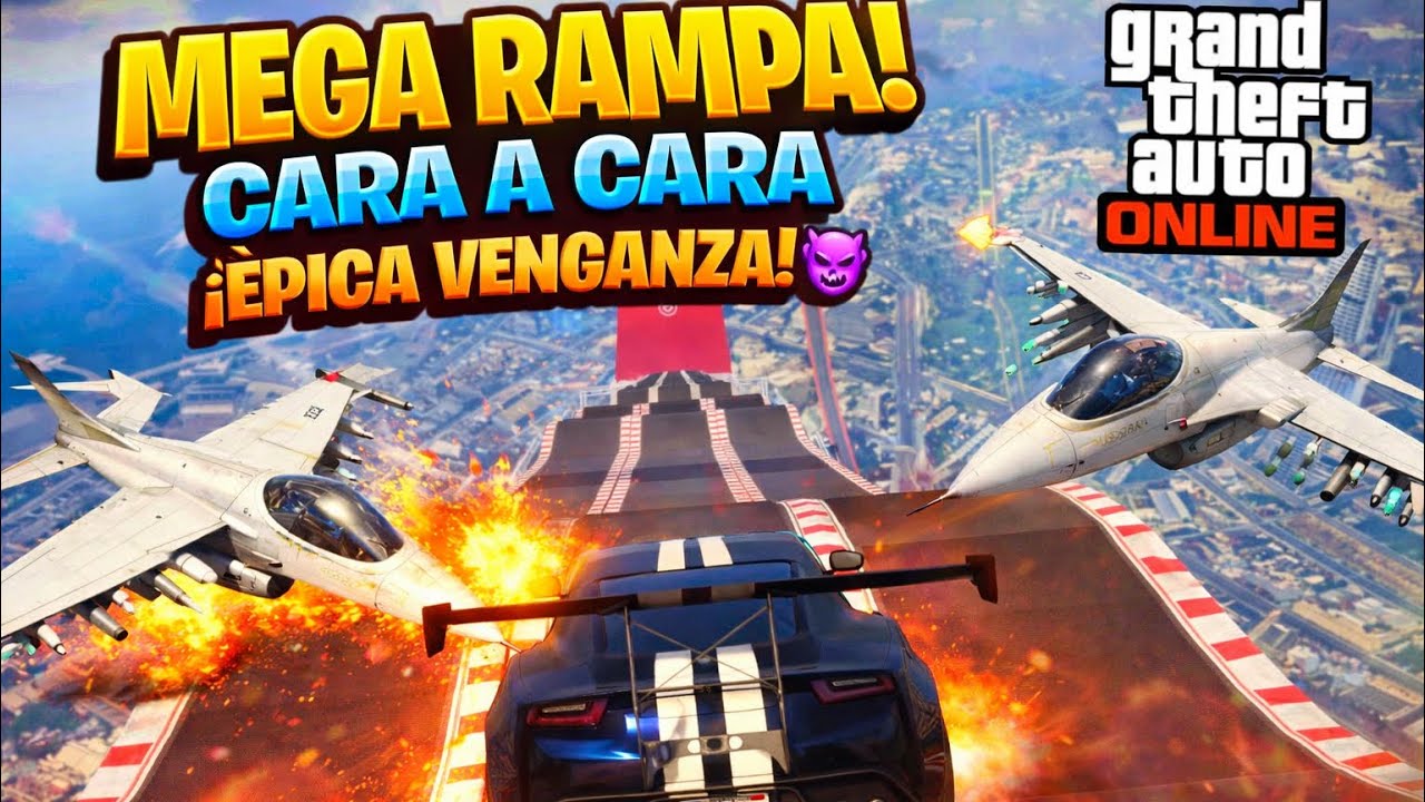 GTA V ONLINE - CARRERA DE TODO CON VENGANZA 😈