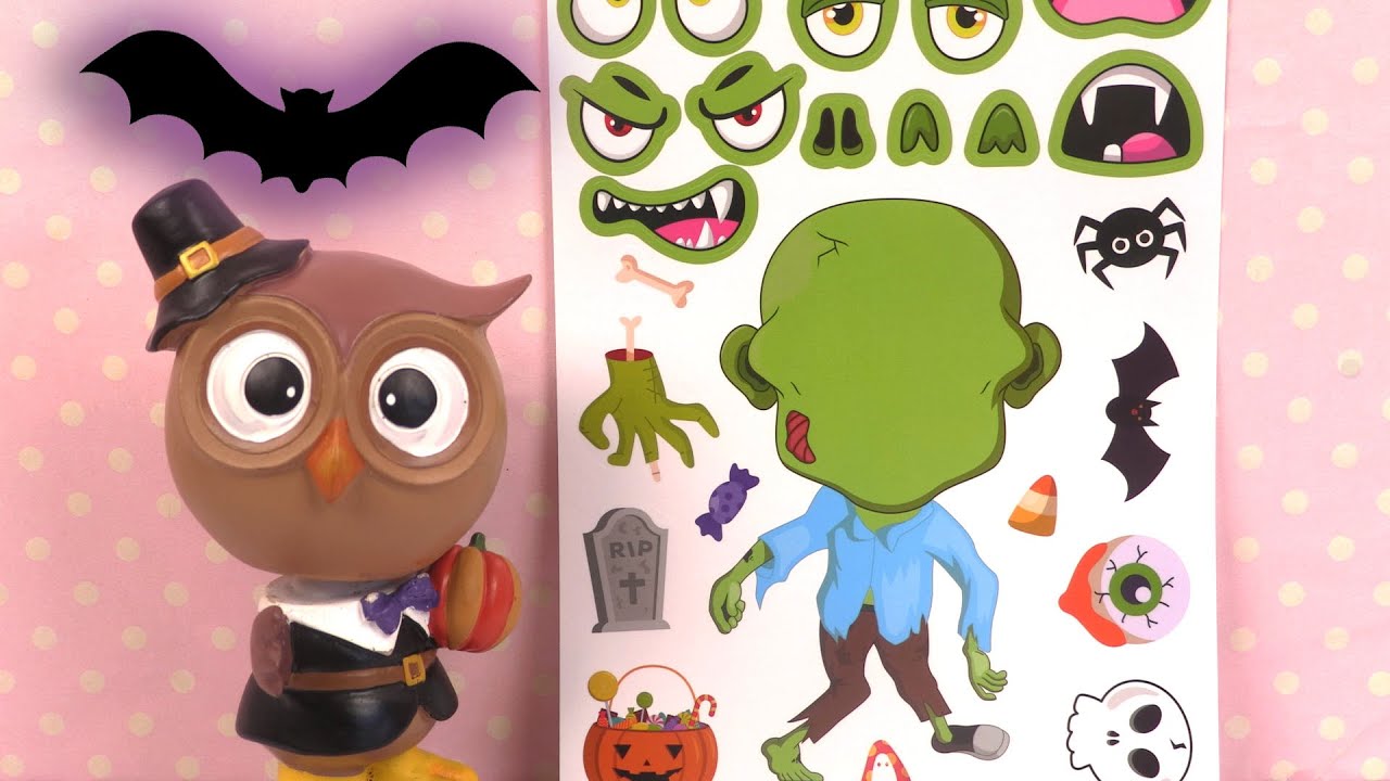 Halloween Crée ton Personnage | Zombie, Épouvantail, Loup-Garou