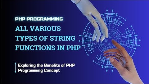 PHP String Functions Explained | Complete Guide to String Manipulation in PHP