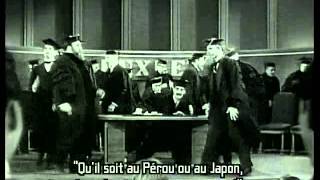Marx Brothers, Plumes de cheval (Horse Feathers) - 1932 | "I'm against it" et "I always get my man"