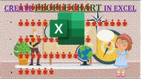 How to create People chart in Excel #youtube #video #viral #trending #excel #microsoft #video