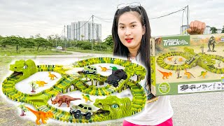 Changcady review đường đua khủng long, tham gia trò chơi thú vị