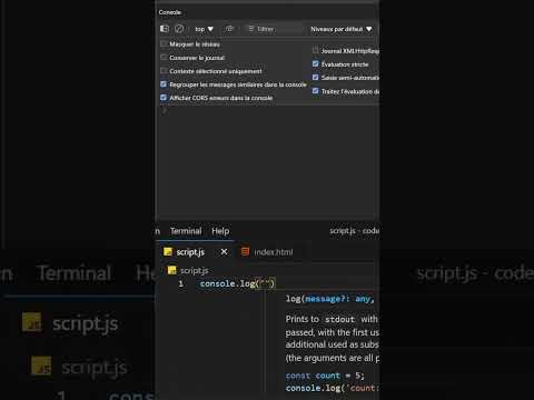 JavaScript codes part1: console.log