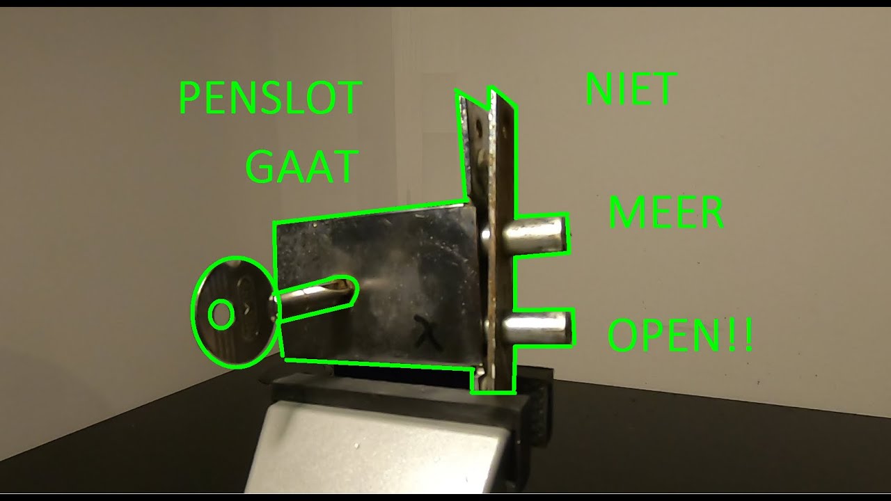 Penslot gaat niet open - YouTube