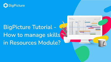 BigPicture Tutorial - How to manage skills in Resources module?
