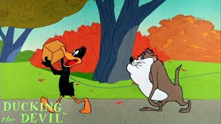 Ducking The Devil 1957 Merrie Melodies Daffy Duck And Taz Cartoon Short Film Animation Review
