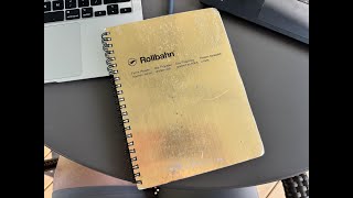 Chat history - Rollbahn Spiral Notebook A5 overview! #ad #amazoninfluencer