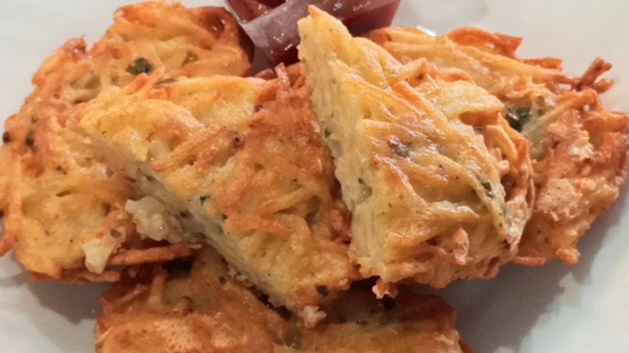 Homemade Hash Brown in Cafe Style | Hash Brown Recipe