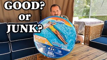 Reviewed:  SwimWays Spring Float Original Pool Lounge Chair