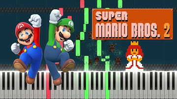 Super Mario Bros.: The Lost Levels - Ending Theme (Piano Tutorial by Javin Tham)