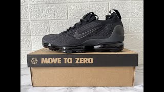 Triple Black Nike Air VaporMax Flyknit 2021  DH4084-001