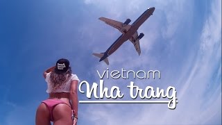 Вьетнам Нячанг 2016 | Vietnam Nha Trang | 越南芽庄(Вьетнам Нячанг 2016 (Водопады Бахо, пляж Зоклет, пляж Байдай, Камрань). Посадка самолета над пляжем. Катание..., 2016-10-16T04:46:06.000Z)