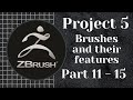 ZBrush | Full Training Course | Project 5 - Lesson 11/15 | Skin Brushes