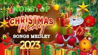 Merry Christmas 2023 🎅🏼 Best Non Stop Christmas Songs Medley 2023 🎄 Top Best Christmas Songs 2023