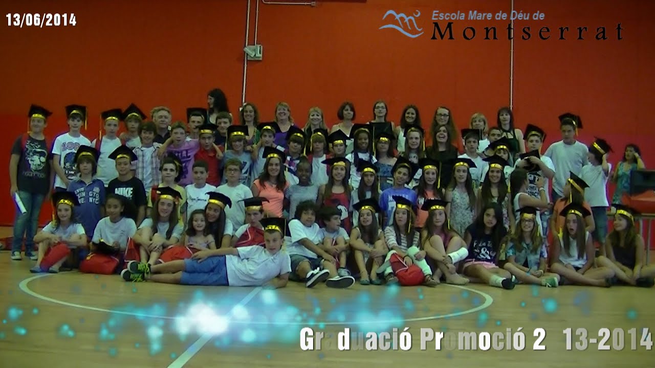 Graduació Promoció EGB 2013 2014 CEIP Escola Mare de Déu de Montserrat Castellbisbal