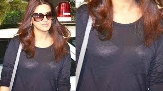 Sonali Bendre Aunty See-Through Bra Wardrobe Malfunction