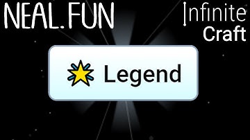 How to Make Legend in Infinite Craft | Get Legend in Infinite Craft