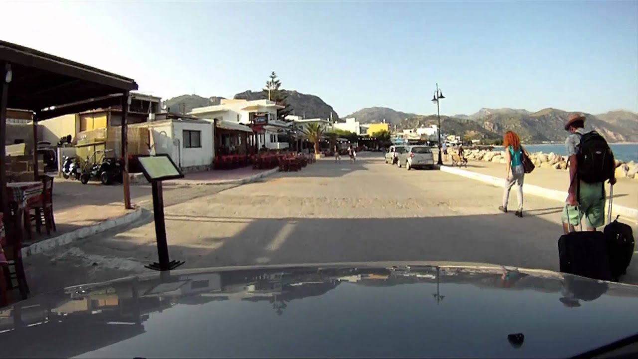 Driving through Paleochora