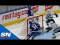 Mitch Marner Feeds Sweet No-Look Pass To Auston Matthews For Goal