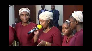 The Storm is Passing Over|Jamaican Young Adult Choir| First Church of Our Lord Jesus Christ Jamaica