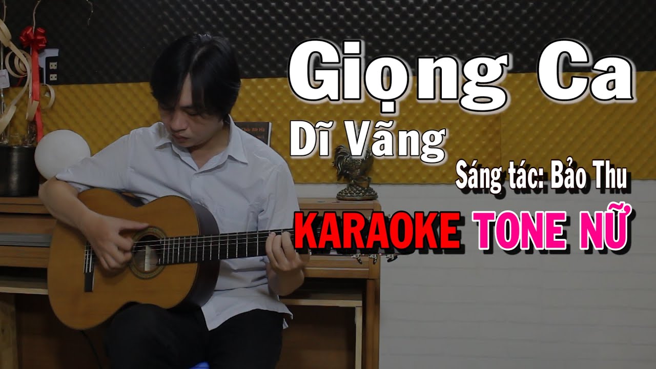 Giọng Ca Dĩ Vãng - Karaoke Tone Nữ - NBC