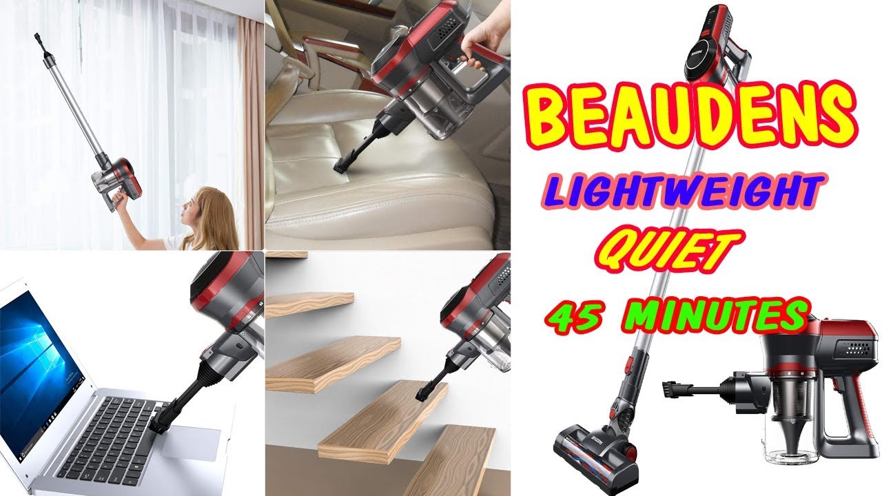 BEAUDENS Cordless Vacuum review YouTube