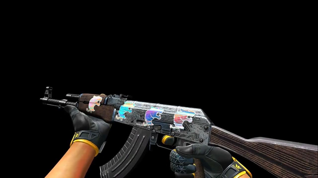 CSGO Sticker FURIA (Holo) Paris 2023 AK47 Steel Delta YouTube