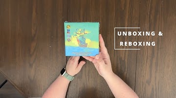 Sail Board Game - Unboxing and Reboxing - What