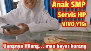 APES!!! MAU BAYAR SERVISAN UANG MALAH HILANG#teksovlog