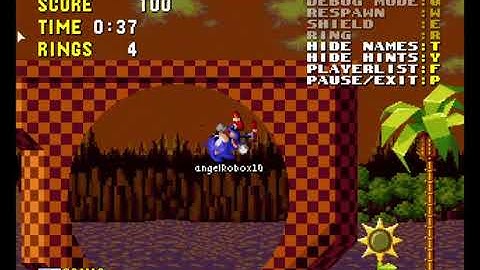 Sunset Hill Zone Act 1 - Classic Sonic Simulator