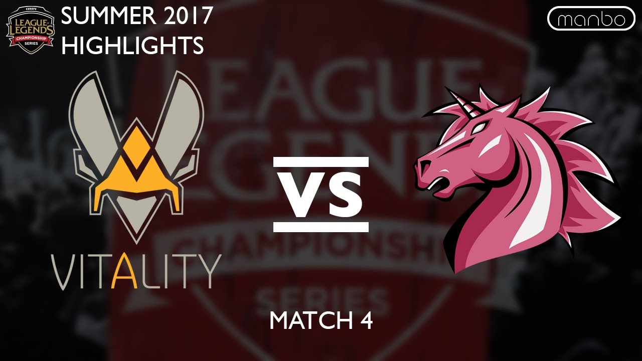 VIT vs UOL Game 1 Highlights EU LCS Summer 2017 Team Vitality vs Unicorns of Love LoL eSports