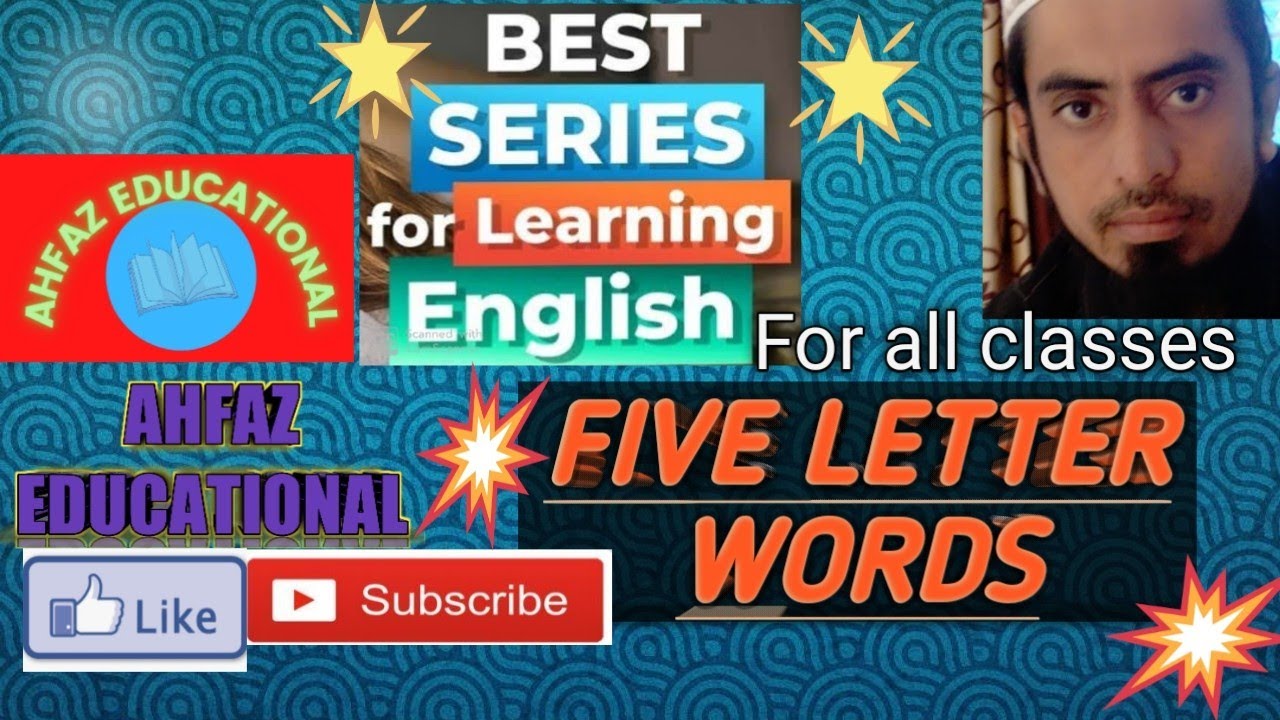 Five letter words how to read five letter words five letters with