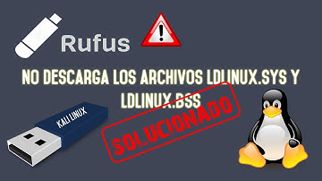 Rufus no descarga los archivos ldlinux.sys y ldlinux.bss al bootear desde una USB (SOLUCIONADO 2020)