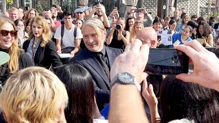 Superstar Mads Mikkelsen at the Zurich Film Festival on Friday October 6th, 2023 in Switzerland